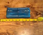 Fossil Maddox Large Wallet Blue Leather Credit Card Organizer ID A lot and more