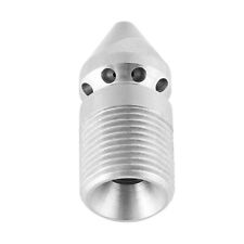 Pressure Washer Sewer Jet Nozzle, Stainless Steel SS304 Sewer Drain Jet Nozzl...