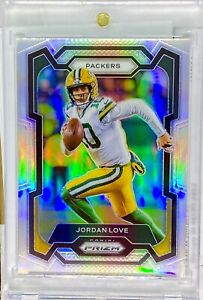 JORDAN LOVE RARE SILVER HOLO Parallel Prizm  - PACKERS MVP INVESTMENT
