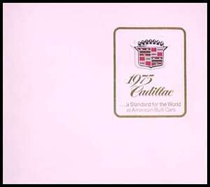 New Listing1975 Cadillac ORIGINAL Prestige Color Brochure HUGE 75