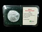 2001 American Silver Eagle 1 oz .999 Silver Dollar Sealed Littleton Holder 185sp