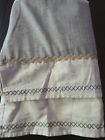 Levtex Baby® Night Owl collection  Crib skirt Grey / Tan Pre-owned