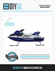 GTS GTX DI LTD GTI LE RFI SEA DOO BLUE/SILVER Seat Cover skin 96 97 98 99 00 01^