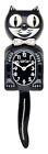 Limited Edition Black Kit-Cat Klock Swarovski Crystals Jeweled Clock