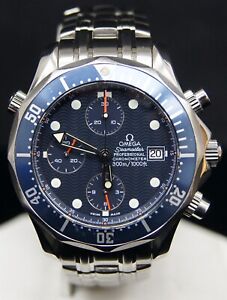 OMEGA Seamaster Pro Chronometer Blue Dial 42mm Auto S/S Mens Watch 2599.80.00