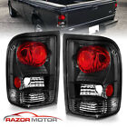 1993 1994 1995 1996 1997 Ford Ranger Factory Style Black Rear Tail Lights Pair (For: 1993 Ford Ranger Splash)