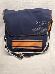 Coach mens sling bag blue crossbody No A1260