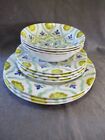 LAURIE GATES MELAMINE MOROCCAN DISHES LOT OF 11 PIECES. **READ***