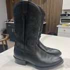 Ariat Heritage Cowboy Boots Mens Size 10.5 D Western Black Cowhide Leather 34770