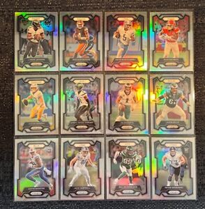 2023 Panini Prizm SILVER Complete Your Set You Pick Football Card #1-400 PYC