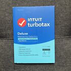 TurboTax 2023 Deluxe Federal & State Tax return Software PC/Mac Disc download