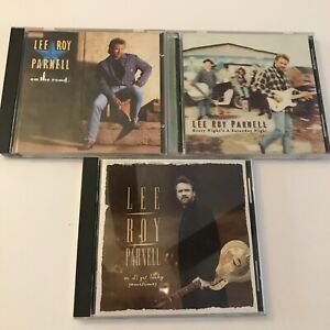 LEE ROY PARNELL  -  3 CD LOT - USED CDs