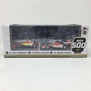 2023 Indianapolis 500 Podium (Newgarden, Ericsson, Ferrucci) 1:64 Diecast 3 Car