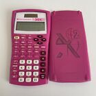 ⭐ Texas Instruments TI-30X IIS Scientific Calculator Solar Pink ~ TESTED WORKS ⭐