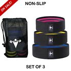 Heavy Duty Resistance Bands Set 3 Loop for Gym Exercise Pull up Fitness Workout