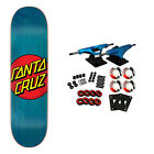 Santa Cruz Skateboard Complete Classic Dot Blue 8.5