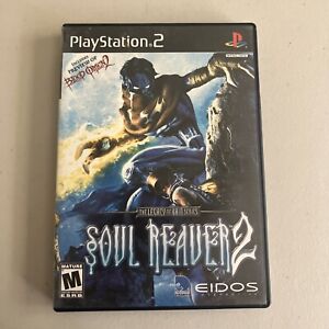 Soul Reaver 2 (Sony PlayStation 2, 2001) With Registration Card