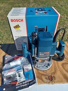 NOS BOSCH 120-Volt 1-3/4hp Trigger Control Plunge-Base Router 1613 USA NeverUsed