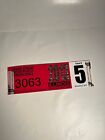 ONE 11/2/13 Penn State Vs Illinois Parking Pass Ticket Car Windshield Game #5