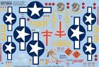 WARBIRD DECALS 1/48 B25J Devil Dog & 1 For the Gipper WBS148097-NEW