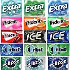 Sugar Free Gum Variety Pack Chewing Gum Including Trident, Orbit, Extra, Eclipse