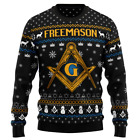 Freemason Mason Ugly Christmas Sweater Unisex Size S-5XL