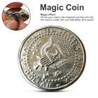 New ListingBite Out Coin Magic Trick Close-Up Magic Illusion Restored Half Dollar
