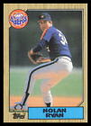 1987 Topps #757 Nolan Ryan Houston Astros Baseball Card