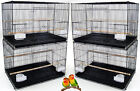 Lot of 4 Large Aviary Canary Budgie Finch Breeding Bird Cages 30