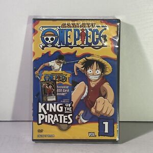 New ListingOne Piece Vol 1 King of Pirates DVD English Version Exclusive Card Inside - NEW