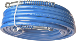 50FT Airless Paint Spray Hose Double Layer Braided Wire Upgraded 8500 PSI High P