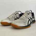 Asics Gel-Rocket Sneakers Volleyball Shoes Women's Size 8 1072A034 White Black