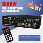 1000W Home Power Amplifiers Audio bluetooth Amplificador Subwoofer Speaker NEW