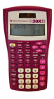 Texas Instruments TI-30X IIS PINK Calculator Used VG condition. Tested Working