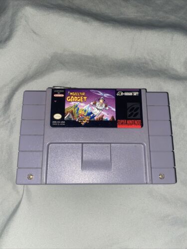 Inspector Gadget - SNES Super Nintendo Game - Authentic and Working