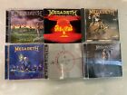 Megadeth CD Lot of 6! Cryptic So Far Youthanasia Rust Countdwown Hits