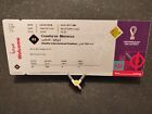 CROATIA - MOROCCO / MATCH FOR 3. PLACE MINT TICKET 2022 WORLD CUP QATAR MATCH#63