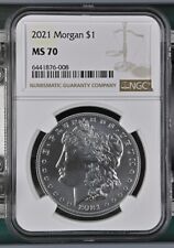 2021 P NGC MS70 100th Anniversary Morgan Dollar Classic Brown Label W/COA