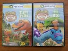 Lot of 2 Dinosaur Train Preschool DVDs PBS Kids, Big Big Big, T.rex Tales
