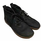 Chaco Men’s Leather Chukka Ankle Boots Black  Size 11