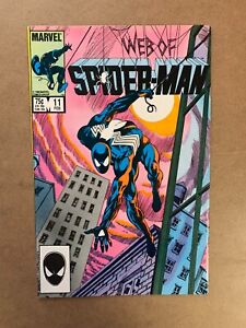 Web of Spider-Man #11 - Feb 1986 - Vol.1 - Direct Edition - 7.5 VF-