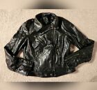 womens leather jacket medium