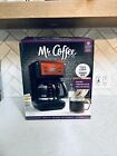 Mr. Coffee BVMC-KNX26 Coffee Maker 12 Cup Red ALL FUCTIONS TESTED Gently Used