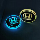 7 Colors Lights  LED Car Cup Holder Mat Cup Pad Drinks Coaster Car Accessories (For: 2021 Honda CR-V)