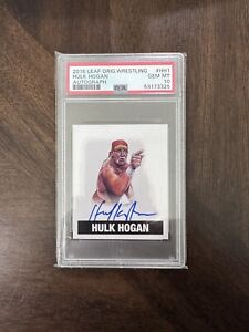 Hulk Hogan PSA 10 autograph Signed