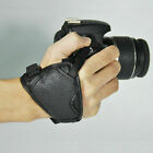 DSLR Cameras Leather Hand Grip Wrist Strap For Nikons Pentax Olympus E4K4