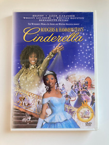 Cinderella (DVD, 1997) WWOD Wonderful World of Disney Brandy Whitney Houston NEW
