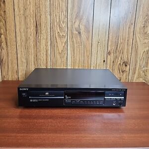 Sony CDP 397 Vintage CD Player Single Disc Compact No Remote Made in Japan