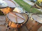 Gretsch 5-pc Brooklyn series drums w/ cymbals, stands, lots of gear — excellent