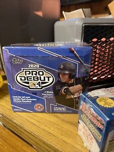 2020 Topps Baseball Pro Debut Trading Cards Factory Sealed Hobby Jumbo Box
